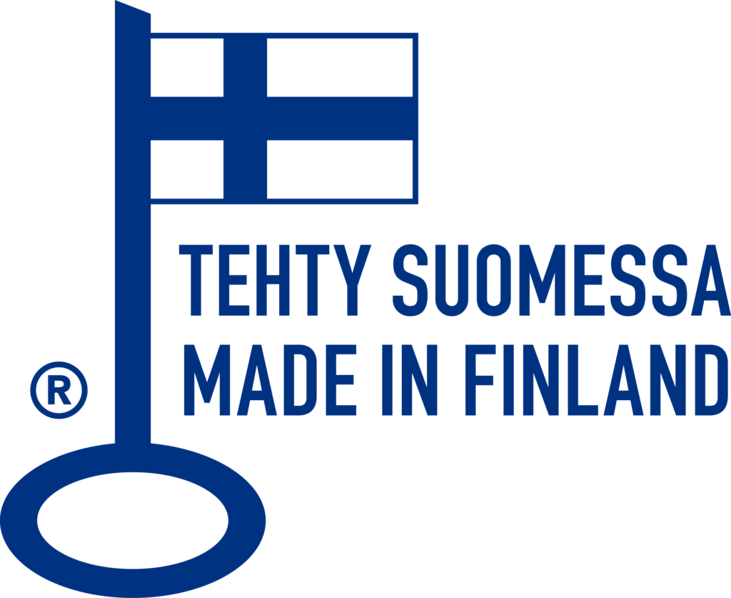 Valmistettu Suomessa avainlippututote